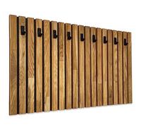 FLEXISTYLE Appendiabiti da parete in legno di quercia, 4 dimensioni (100 x 60 cm)