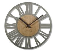 FLEXISTYLE Orologio, Legno, Grigio/Quercia, 50