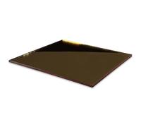 FLEXISTYLE Specchietto acrilico su misura, personalizzato, ritagliabile, pannelli a specchio, parete, cameretta dei bambini, spessore 3 mm, 6 colori (oro)
