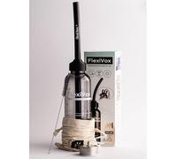 FlexiVox® compatibile con Metodo Lax Vox | Ideale per Allenamento Vocale SOVT | Cantanti, Logopedia e Terapia della Voce | Kit: Tubo, Bottiglia Graduata, Spazzola, Borsa ed eBook (Nero)