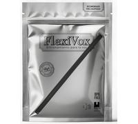 FlexiVox®, kit per allenamento vocale | FlexiVox® utilizzato in logopedia e terapia vocale | Rivestito con talco asettico + eBook digitale con esercizi e consigli pratici (Nero spaziale)