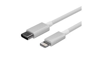Flexline Cavo di ricarica da USB-C a 8 pin, bianco, 1,0 m