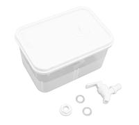 FLEXMAN 3L Brocca Fredda, Erogatore Per Bevande Multiuso Di Grande Capacità Con Rubinetto, Caraffa Per Succo E Acqua Per Frigorifero, Casa, Campeggio, Festa, Tè Freddo