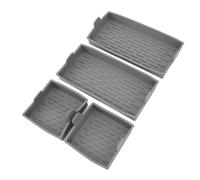 FLEXMAN 4Pcs Silicone Square Cake Paper, Vaso da Forno Impilabile per Torta Antiaderente, Padelle di Torta a Bastone Professionale Impostati per Torte da Forno, Biscotti, Pane