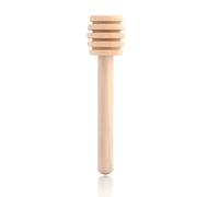 FLEXMAN 50 Pezzi Bastoncino per Mieles, Agitatore per Miele in Legno, Cucchiaino Bastoncini Spargimiele Legno Honey Dipper Bastoncino Prendi Porta Raccogli Stick per Vaso Miele Battesimo (Mini 8CM)