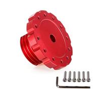 flexman Adattatore per Volante da Gioco per TX T300 T500 TS PC TS XW, Adattatore per Volante in Lega in Alluminio Professionale, Parte di Ricambio per Volante (Rosso)