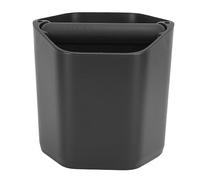 FLEXMAN Busta Per Caffè, Pratica Busta Per Caffè Di Grande Capacità In Stile Baristas Con Barra E Base Antiscivolo, Accessori Per Bar Per La Casa, L'Ufficio (Nera)