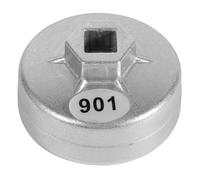 FLEXMAN Chiave per Filtro Olio con Tappo a 14 Scanalature 65 mm, Strumento per Rimuovere Prese per Auto in Alluminio, Chiave per Tappo per Rimozione Alloggiamento Filtro Olio 901