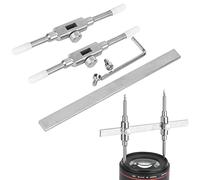 FLEXMAN Chiave per Obiettivo, Llave Inglesa para Lentes de Acero Inoxidable de 10~130 mm, Juego de Herramientas para Abrir Lentes de Cámara de Doble Punta per Fotocamere DSLR Ed Altre Fotocamere