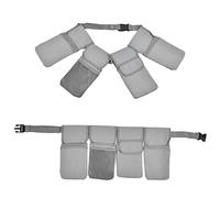 FLEXMAN Cintura per Utensili da Giardinaggio, Tela da 16 Once 4 Tasche Profonde con Cintura Regolabile, Grembiule in Vita da Giardinaggio per Giardinaggio, Pulizie, Migliora