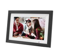 FLEXMAN Cornice Digitale, Album Elettronico Wireless da 10,1 Pollici con Touch Screen, Altoparlante Integrato, Memoria 16G, Multilingue, Cornice Digitale per Condivisione Foto App