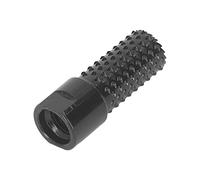 FLEXMAN Fraise Rotative, Ensemble de Fraises Rotatives en Carbure de Tungstène, Tête Meulage Rotative pour Meuleuse d'Angle M14 en Acier au Carbone 125, Outil de Chanfreinage de Sculpture (30 Mm)