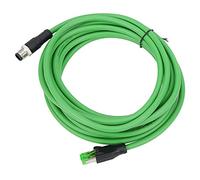 flexman M12 a RJ45 Cavo Ethernet Industriale, IP67 5M Filo di Collegamento 24 AWG Filo per Elaborazione Elettronica, Produzione Meccanica, Trasmissione Logistica