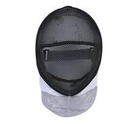 FLEXMAN Maschera di Scherma, Visione Traspirante Cleart Copertura Fencing Casco Protezione Protezione Face Guard con Fodera Staccabile per la Competizione di Allenamento (XS)