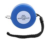 FLEXMAN Metro a Nastro per Peso Corporeo Bovini da 2,5 M, Nastro di Misura Retrattile Professionale, Attrezzatura Agricola Portatile per Bovini da Carne, Vacche da Latte