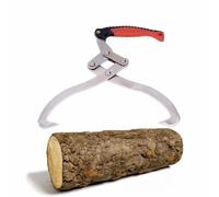 Flexman Pinza Tenaglia per Tronchi, 300 mm, Gancio per Sollevamento Tronchi, Apertura di 11.8In, Carico 200 Kg, Supporto per Tronchi con Gancio, Maniglia Antiscivolo