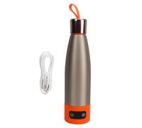 FLEXMAN Scaldabiberon portatile, scaldabiberon per tazza d'acqua isolato in acciaio inossidabile da 25,7 once con display della temperatura, scaldalatte Pro da 55 ℃ per veicoli