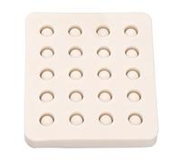 FLEXMAN Stampo per Allevamento di Api Regina, 20 Tazze di Api Tazza di Cera Tazza di Innesto Regina in Silicone Stampo per Api Professionale Stampo per Allevare le Api Regine