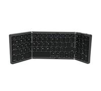 flexman Tastiera Bluetooth Pieghevole Portatile, Tastiera Wireless a 81 Tasti con Supporto per L'Associazione di Tre Dispositivi con un Solo Clic, Tastiera Full Size Ricaricabile
