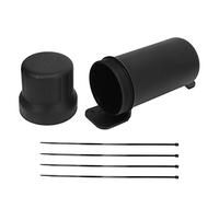 flexman Tubo Porta Attrezzi Impermeabile, Guanti Scatola Portaoggetti Impermeabile Motociclisti Accessorio per Motociclisti con O Ring per Motocicli da Strada ATV UTV Camion