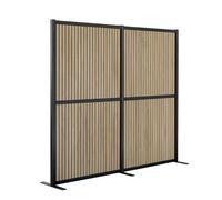 FLEXMIUT MODUL - Parete divisoria Marrone/Nero