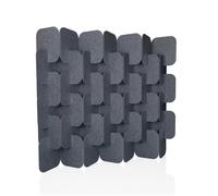 FLEXMIUT PLUG | Set da 6 pezzi (A x L x P) 164 x 174 x 25 cm - Parete divisoria Grigio