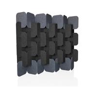 FLEXMIUT PLUG | Set da 6 pezzi (A x L x P) 164 x 174 x 25 cm - Parete divisoria Grigio scuro