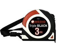 Flexometro 3 mt black ref 7163