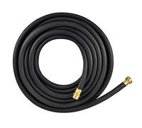 Flexon PH1250CN - Tubo da giardino in gomma, 15,2 m, colore: nero