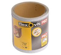 Flexovit 63642569915 Alta Performance Abrasivo Rotolo 115mm X 5m Zigrinato 60G