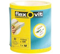 Flexovit 63642569921 Alta Performance Levigatura Rotolo 115mm X 5m Sottile 120G