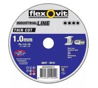 FLEXOVIT 66252833014 DISCHI DISCO DA TAGLIO PER INOX 76x1x10 mm VARIE CONFEZIONI
