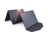 FlexSolar Caricabatterie da 120 W, con pannello solare, 20 - 28 V, uscita DC, IP65, impermeabile, moduli solari di emergenza per campeggio, camper e casa - Compatibile con Powerstation, generatori
