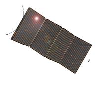 FlexSolar Pannello solare da 360 W, caricatore solare ad alta efficienza al 24% con supporto, IP68 impermeabile e antipolvere, portatile, sottile, per l'alimentazione in caso di disastro, risparmio