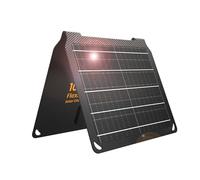 FlexSolar Piccolo caricabatterie solare pieghevole da 10 W, con porta USB-A da 5 V/2 A, IP67, impermeabile, ETFE, per iPhone, Android, orologio da polso, fotocamera e altro ancora