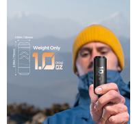 FLEXTAIL ZERO PUMP - Gonfiatore elettrico per pompa d'aria da campeggio portatile da 30 g per materassini, 1 batteria ricaricabile inclusa