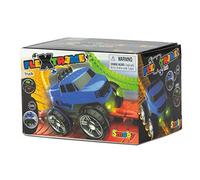 Flextreme - Auto Blu con Luce, Auto con alloggiamento Intercambiabile e luci per