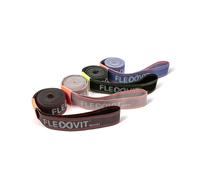 FLEXVIT Resist Band - Fascia fitness per un allenamento efficace di tutto il corpo, HIT, coordinazione, stabilizzazione e salto potenza, 3 spessori, principianti e professionisti