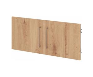 FlexWall | Altezza 1 raccoglitore | Coppia di ante - Rovere Nodato