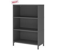FlexWall | Altezza 3 raccoglitori | 3 x unit con telaio di base - Grafite