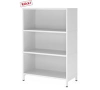FlexWall | Altezza 3 raccoglitori | 3 x unità con telaio di base Bianco