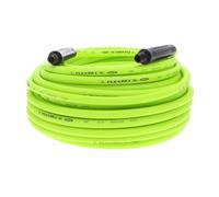 Flexzilla Tubo flessibile per aria, 0,6 cm x 3 m, 0,6 cm ZillaGreen Tubo flessibile per aria, raccordi MNPT, per impieghi gravosi, leggero, ibrido, HFZ14100YW2