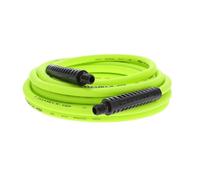 Flexzilla Tubo Flessibile per Aria, 0,6 cm x 762 cm, 0,6 cm Tubo Flessibile per Aria, raccordi MNPT, per impieghi gravosi, Leggero, Ibrido, ZillaGreen, HFZ1425YW2