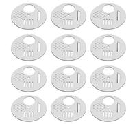 Flexzion - Porta di ingresso per alveare e alveare (12 pezzi) in acciaio inox per apicoltori, per apicoltori