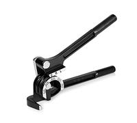 Flexzion Strumento per piegatubi manuale OD per tubi, 3 dimensioni da 1/4", 5/16", 3/8", leva a 180 gradi, resistente, in rame, ottone, alluminio e metallo morbido, per tubi HVAC, acqua, gas, impianti