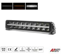 Flexzon 17" LED Light Bar Doppio Filare Offroad Con DRL 12V 24V 70W