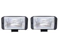 flexzon - Coppia di fendinebbia universali, luci per auto fuoristrada 4x4, da 12 V, 145 x 75 mm, confezione da 2