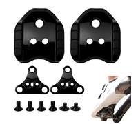 Fleymu Adattatore Cleats per bicicletta, compatibile con adattatore per piastra Shimano SPD SM-SH41, metallico, adattatore per pedali per bici da strada, mountain bike, pedali a 3 fori, piastre per