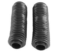 FLFHDUP Ammortizzatore Guardie Adatto per CQR ATV Soffietti Forcella 1 Paio di Tubi Forcella Anteriore Neri Soffietti Manicotto in Gomma Copertura Ammortizzatore