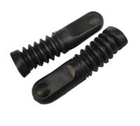 FLFHDUP Ammortizzatore Guardie Adatto per Yamaha Jog 50 3KJ Copertura in Gomma per Forcella Anteriore per Moto 2 Pezzi Soffietti Antipolvere per ammortizzatori per Scooter 50cc